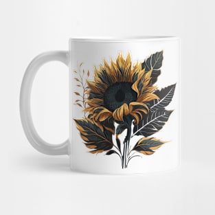 Cute Vacations Floral Summer Holidays Sunflower Mug